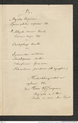 Nachlass Franz Steindachner, Brief von Hector F. E. Jungersen an Franz Steindachner (15.10.1907), Inv.Nr. 262.03, Seite 3